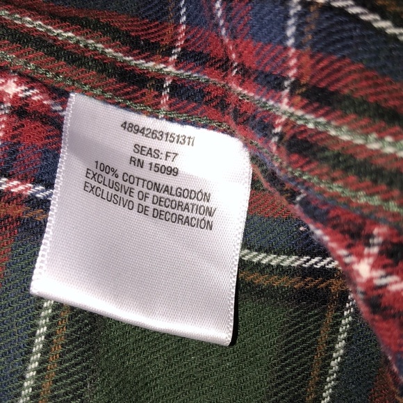 Outdoor life mens plaid button down shirt size medium - Picture 5 of 8